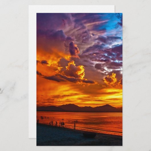 Beach Briefpapier (Voorkant / Achterkant)