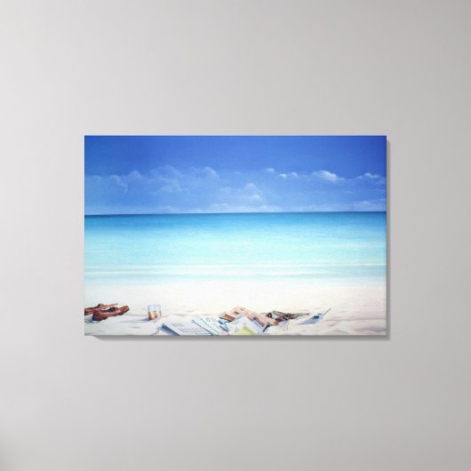 Beach Broker Canvas Afdruk (Voorkant)