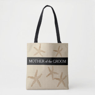 Beach bruiloft Moeder van bruinzandschoot Tote Bag