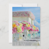 Beach, bruiloft, ontvangst, tabelinstelling, Cente (Achterkant)