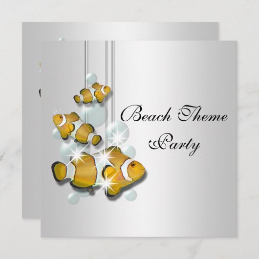 Beach bruiloft verloving verjaart PERSONALIZE Kaart (Voorkant / Achterkant)