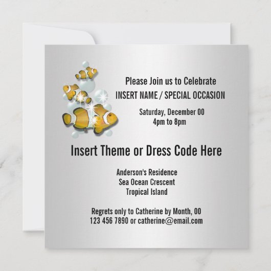 Beach bruiloft verloving verjaart PERSONALIZE Kaart (Achterkant)