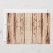 Beach brunch bubbly-uitnodiging kaart (Achterkant)