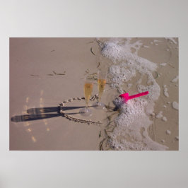 Beach Bubble by tdgallery Poster