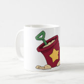 Beach Bucket and Shovel Coffee Mok (Voorkant links)