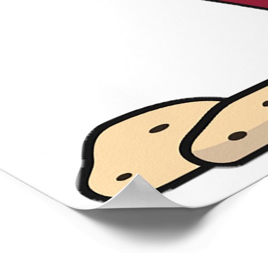 Beach Bucket and Shovel Poster (Hoek)