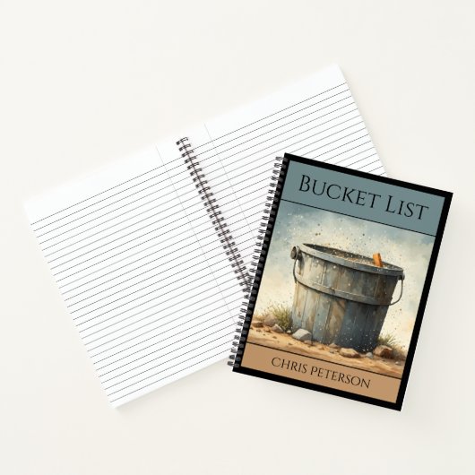 Beach Bucket List Notitieboek (Binnen)