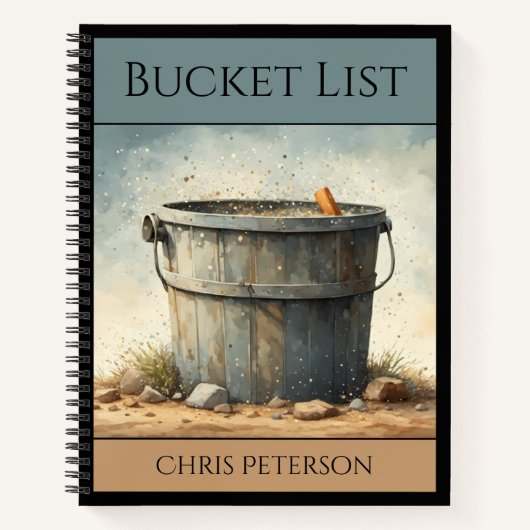Beach Bucket List Notitieboek (Voorkant)