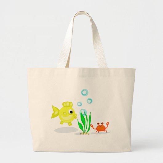 Beach Buddies Canvas tas (Voorkant)