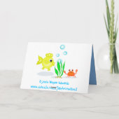 Beach Buddies het spijt me Wenskaart Kaart (Achterkant)