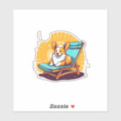 Beach Buddies: Snooze met een Uitzicht Sticker (Vel)