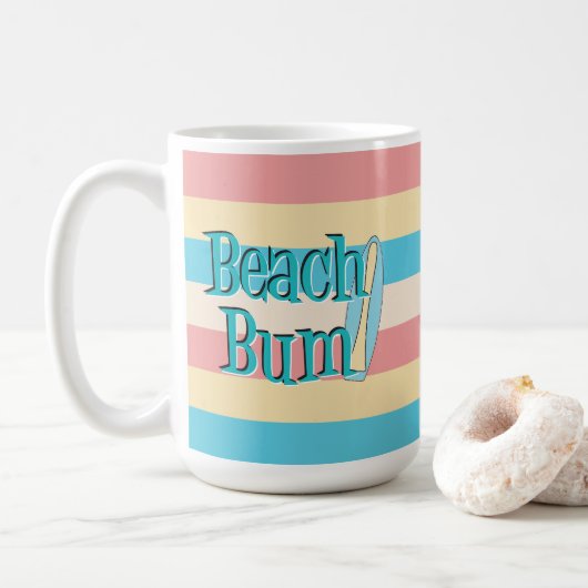 Beach Bum 15 oz. Mok (Met donut)