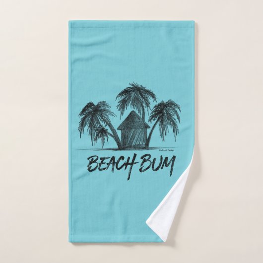 Beach Bum Bad Handdoek (Handdoek)