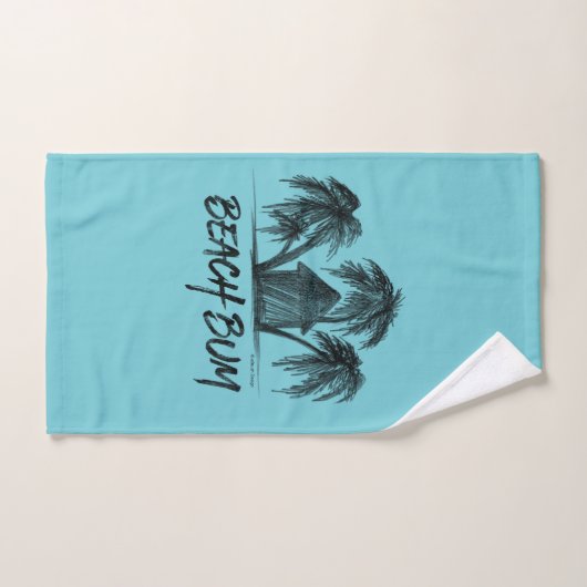 Beach Bum Bad Handdoek (Handdoek)