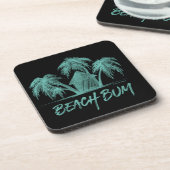 Beach Bum Beverage Coaster Bier Onderzetter (Linkerzijde)