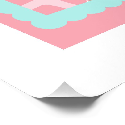 Beach Bum Border 1 Poster (Hoek)