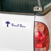 Beach Bum bumper sticker (Op Truck)