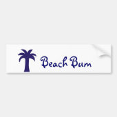Beach Bum bumper sticker (Voorkant)