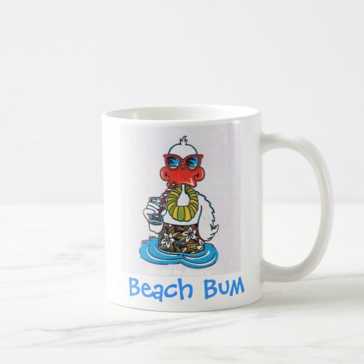Beach Bum Duck Koffiemok (Rechts)