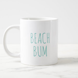 "Beach Bum" Eenvoudige moderne boerderij Grote Koffiekop