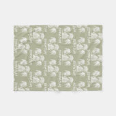 Beach Bum Fleece Deken (Voorkant (Horizontaal))
