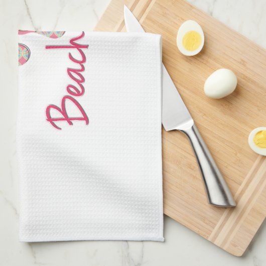 Beach bum flip flop design! theedoek (Quarter Fold)