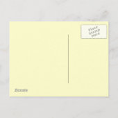 Beach Bum Funny Gezegde Roze en Blauwgroen Briefkaart (Achterkant)