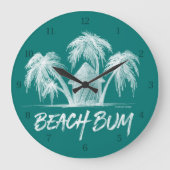 Beach Bum Grote Klok (Voorkant)