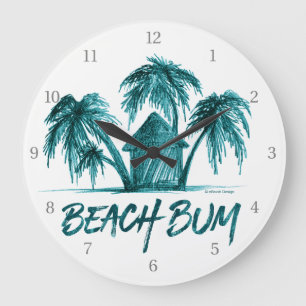 Beach Bum Grote Klok