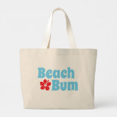 Beach Bum Grote Tote Bag (Achterkant)