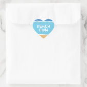Beach Bum Hart Sticker (Tas)
