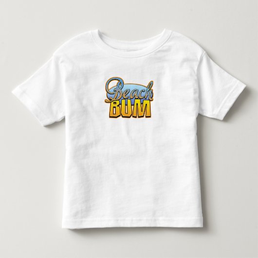 Beach Bum Kinder Shirts (Voorkant)