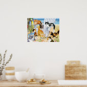 Beach Bum Kittens Poster (Keuken)