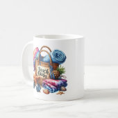 Beach bum koffiemok (Voorkant links)