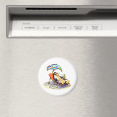 Beach Bum Magneet (Insitu (Vaatwasser))