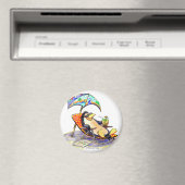 Beach Bum Magneet (Insitu (Vaatwasser))