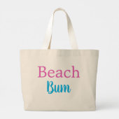 Beach Bum Ocean Water Summer Swimming Tote Bag (Achterkant)