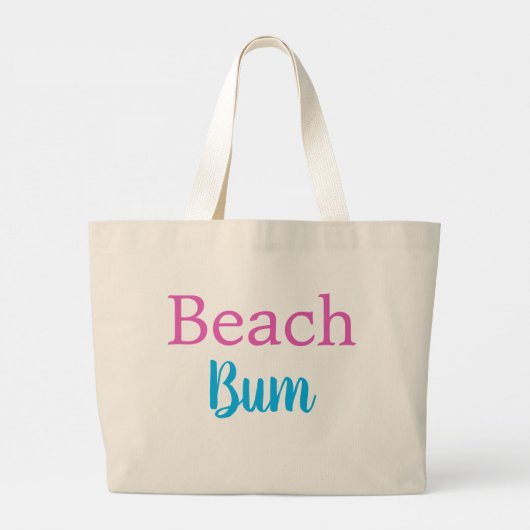 Beach Bum Ocean Water Summer Swimming Tote Bag (Achterkant)