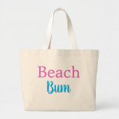Beach Bum Ocean Water Summer Swimming Tote Bag (Voorkant)