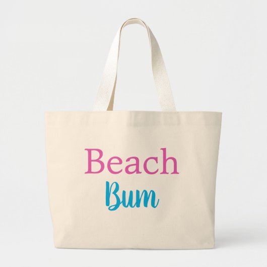 Beach Bum Ocean Water Summer Swimming Tote Bag (Voorkant)