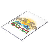 Beach Bum | Ocean Waves | Tropisch Notitieboek (Linkerzijde)