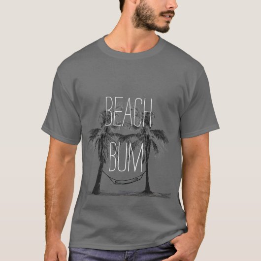 Beach Bum of uw favoriete offerte T-shirt (Voorkant)