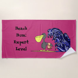 Beach Bum Pelican Towel Strandlaken