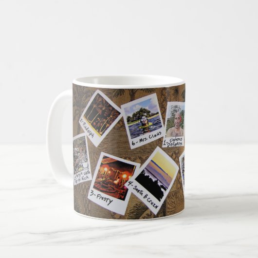 Beach Bum Santa Mok (Voorkant links)