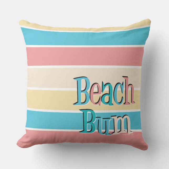 Beach Bum Sierkussen (Voorkant)