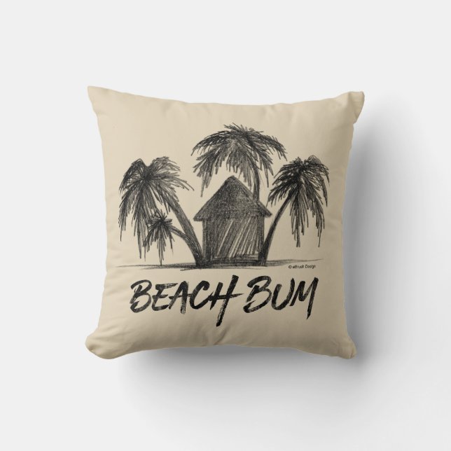 Beach Bum Sierkussen (Voorkant)