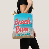 Beach Bum sinds de jaren '70 Tote Bag (Dichtbij)