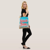 Beach Bum sinds de jaren '70 Tote Bag (Op model)