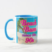 Beach Bum sinds de jaren 90 Mok (Links)