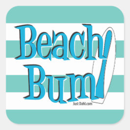 Beach Bum Sticker